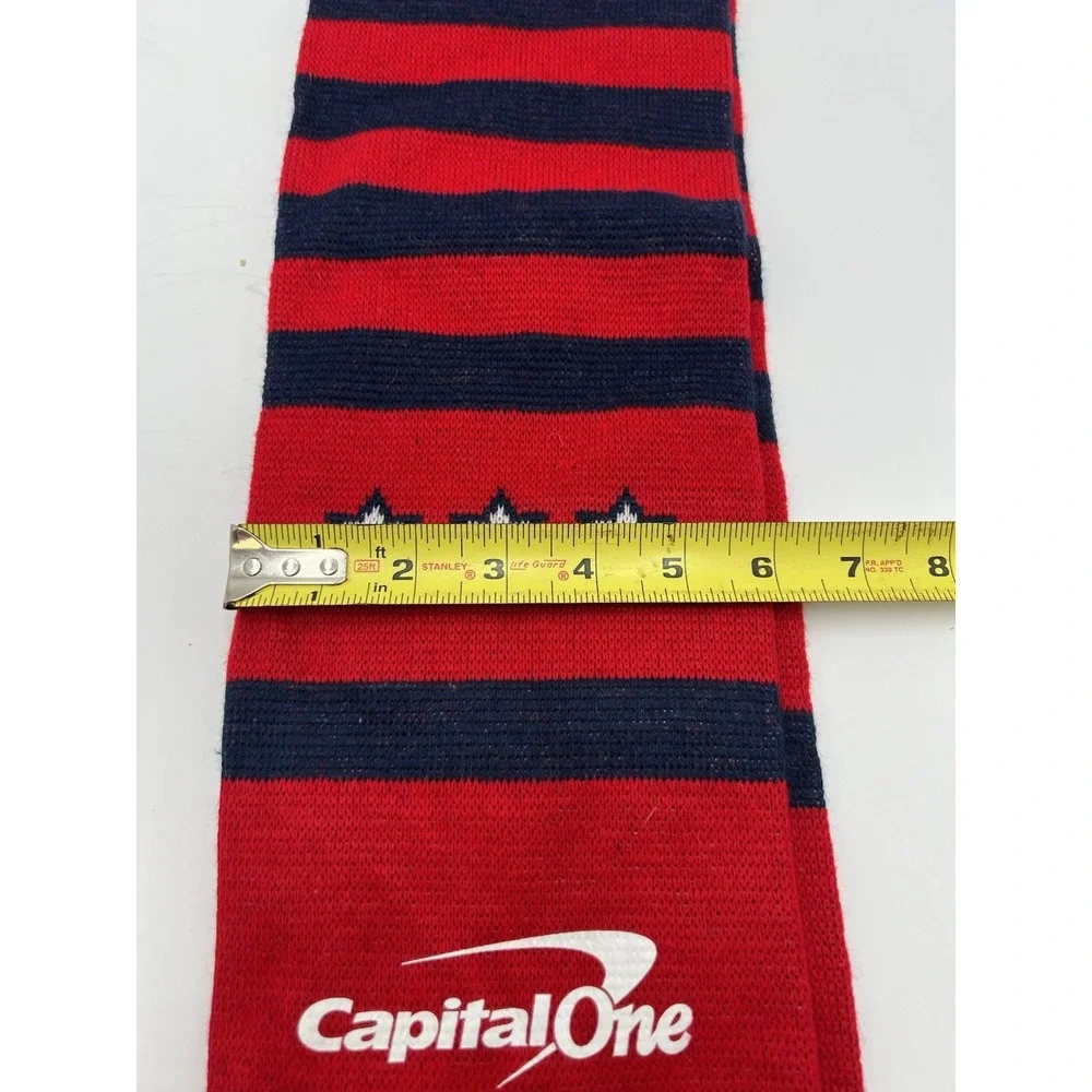 Washington Capitals ALL CAPS Scarf NHL Capital One SGA 2020 NWT Red